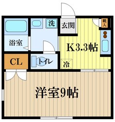 アンプルールブワＪ・Ｈ・Ｓの物件間取画像